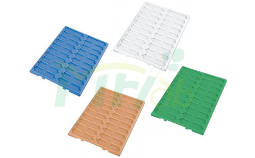 Slides Trays of Plastic